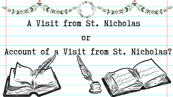 when was a visit from st nicholas written